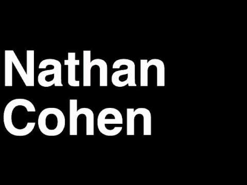 How to Pronounce Nathan Cohen New Zealand Gold Medal Double Sculls London 2012 Olympics Video