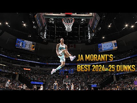 The Most Fearless Player in the NBA? | Ja Morant's Top 10 Dunks