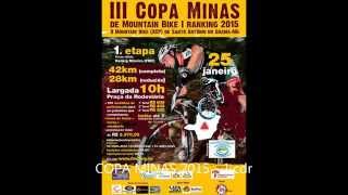 preview picture of video '1° etapa III Copa Minas de Mountain Bike Ranking-2015 (Largada)'