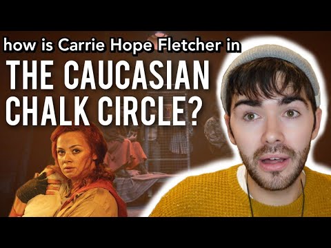 Carrie Hope Fletcher in THE CAUCASIAN CHALK CIRCLE | review of the Brecht revival at Rose Theatre
