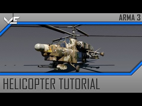Arma 3 Basic Tutorial 3 - Battlefield 3 Helicopter Controls