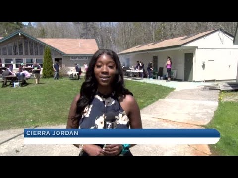 camp capella spring clean up