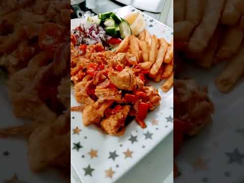 SPICY TURKISH CHICKEN & SALAD #shorts