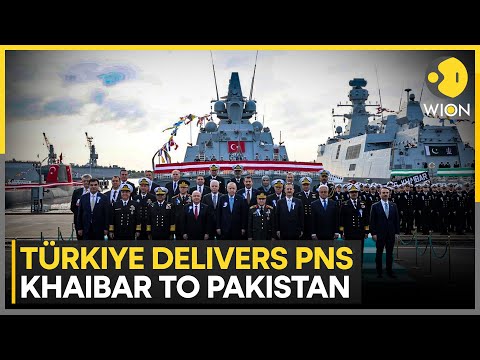 Türkiye Delivers PNS Khaibar to Pakistan as Naval Cooperation Advances | WION