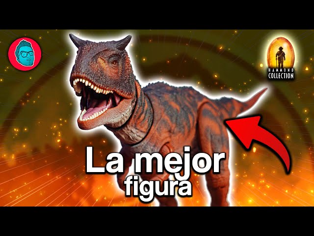 Vídeo relacionado con Jurassic World Bebé Carnotaurus mordedor Dinosaurio articulado con movimientos y sonidos, figura de juguete para niños (Mattel HBY85)