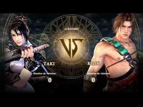 Kayane Session Road to EVO SOULCALIBURVI SCT Rock (Taki) vs Triade Hayate EIN (Kilik)
