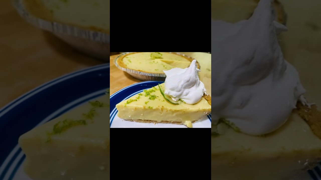 Quick Key Lime Pie #keylime