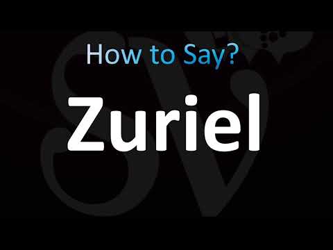 How to Pronounce Zuriel (Correctly!)