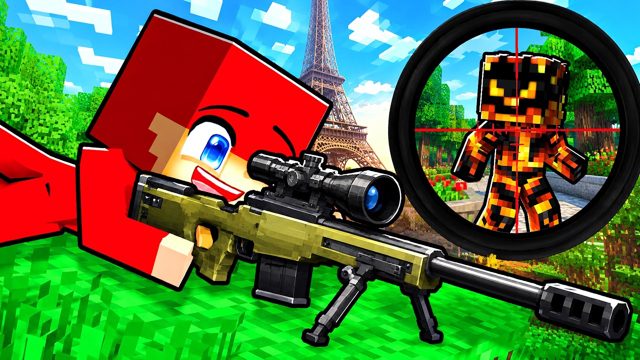 Sniper Kamp Mod MrSpyplant i Minecraft!