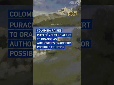 Colombia raises Puracé volcano alert to orange as authorities brace for possible eruption