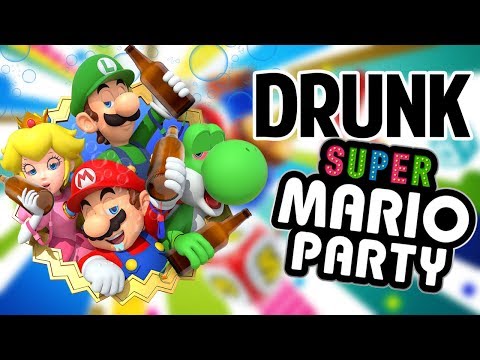SUPER DRUNK MARIO PARTY - Gameplay