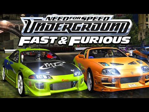 NFS UNDERGROUND: FAST & FURIOUS EDITION (O MELHOR MOD DO VELOZES E FURIOSOS)