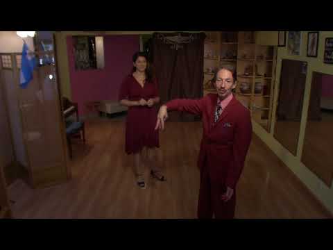 Argentine Tango beginner class on backward ocho more details