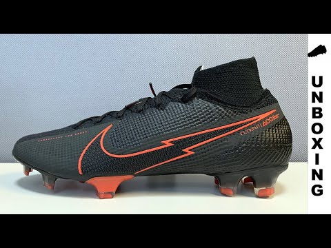 Nike Mercurial Superfly 7 Elite FG Black X Chile Red