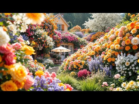 🌺🌼🌿 Touch Your Dream – A Magical Flower Garden Filled with Colors Is Waiting for You to Explore!