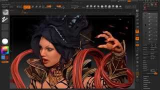 Making Of "Wizard - Blood and Fire Hydra", ZBrush (38/40)