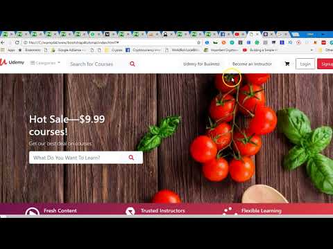 Bootstrap 4 tutorial   42   popovers 2