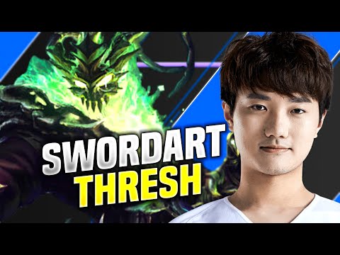SWORDART WORLD CLASS THRESH! - SN Swordart Plays Thresh Support vs Senna | Worlds 2020 Bootcamp