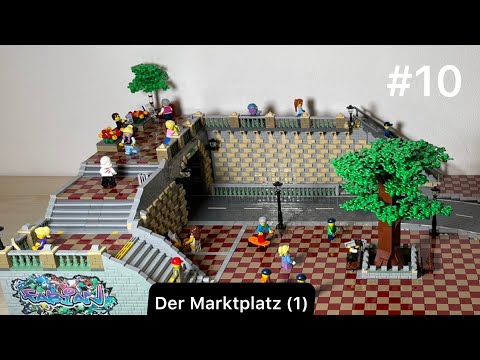Bau meiner Lego Stadt - Teil 10 - Eine Stadt entsteht. Der Marktplatz (1)