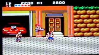 Double Dragon on Sega Master System. Gameplay & Commentary