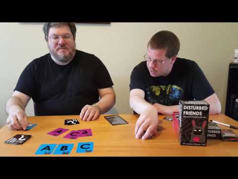 Cards and Boards Disturbed Friends Card Game Review