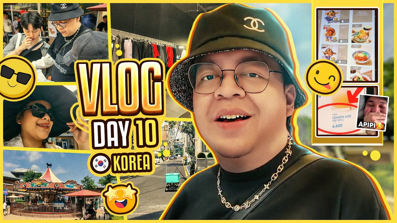 VLOG KOREA DAY 10 - SEHARIAN KELILING DI YEOJU PREMIUM OUTLET FT. PERKEDEL