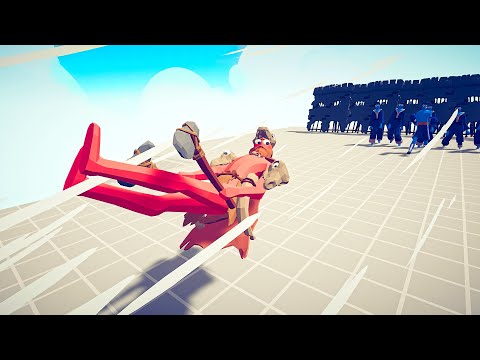 SHOUTER & 5 TAEKWONDO - 1 BOXER + 10 CASTLE WALLS vs 3 EVERY UNITS | TABS