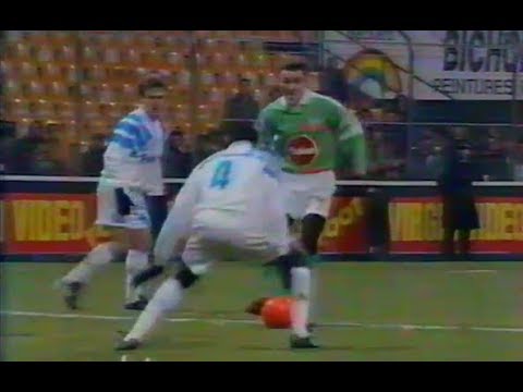 ASSE 1-1 Marseille - 14th day replayed from D1 1991-1992