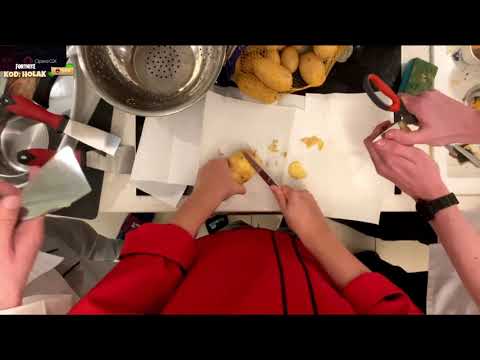 Nowy sposób obierania ziemniaków Holaka Lukiego i Młodziutkiego