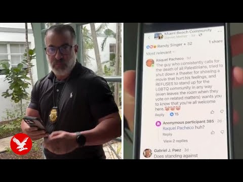 Police turn up at woman's home after she criticized Florida mayor in Facebook post