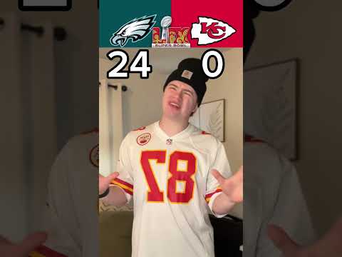 This was hard to make💔 Congrats Eagles🦅🏈 #nfl #football #chiefs #eagles #superbowl #skit #funny