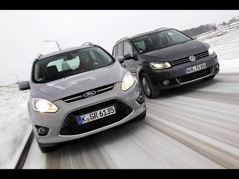 Ford Grand C-Max vs VW Touran - The Van-tastics