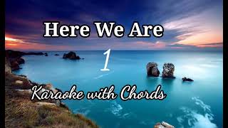 HERE WE ARE - (Karaoke with Chords) Don Moen