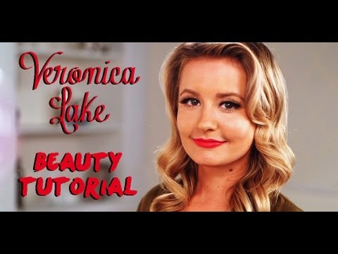 Veronica Lake Makeup and Hair Tutorial (With a Curling Iron!) | Beauty How To
