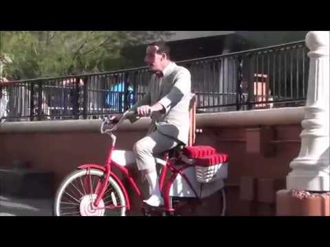 Pee-Wee Herman on the Las Vegas Strip
