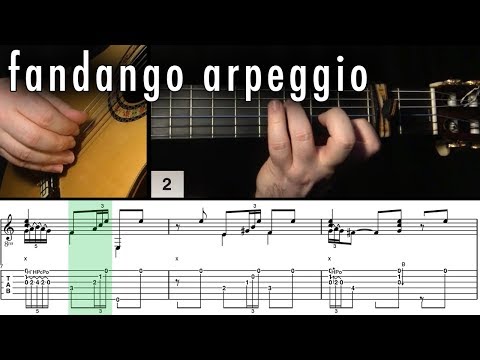 Flamenco Guitar 102 - 22 Fandango Arpeggio