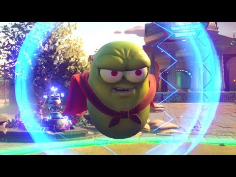 Plants vs. Zombies Garden Warfare 2 Endless Boss Battle Super Bean, Big Stump and Sunflower Queen