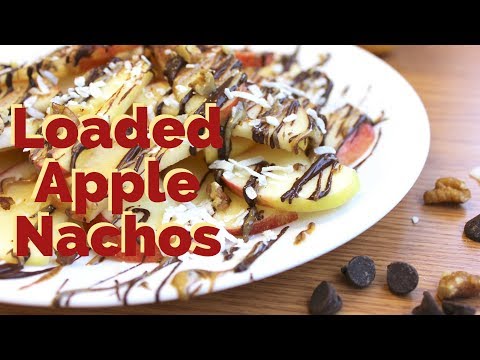 Loaded Apple Nachos – SNAP4CT Recipe