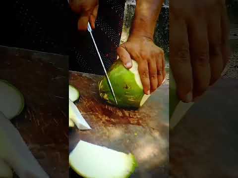 Fantastically cut coconut😋#shorts#satisfying