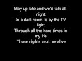 skillet - those nights lyrics 