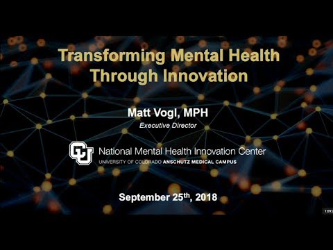 CU Transforming Mental Health Through Innovation | Full Program with Q&A