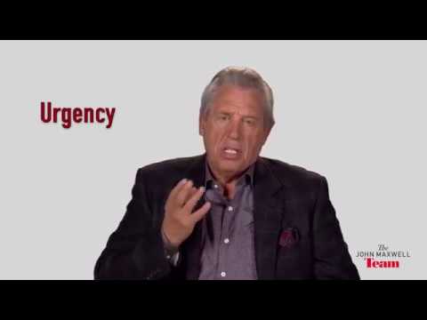 URGENCY ... Minute with Maxwell ... Free Coaching