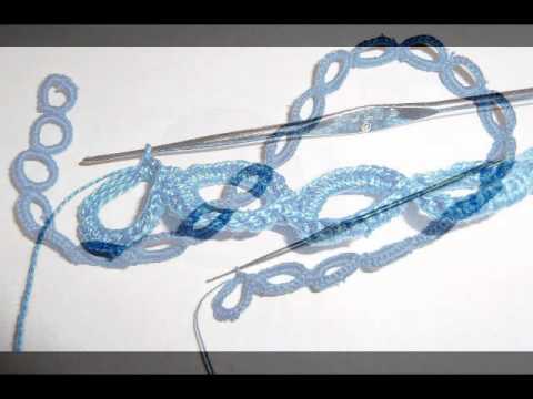 Как связать колье крючком
