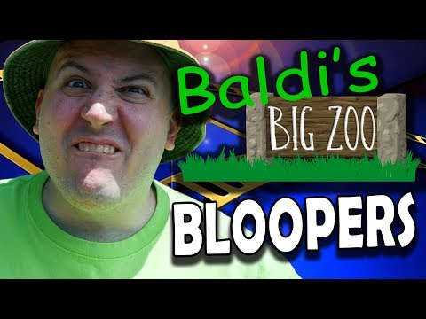 BLOOPERS from Baldi's Big Zoo: A Baldi's Basics Song Video