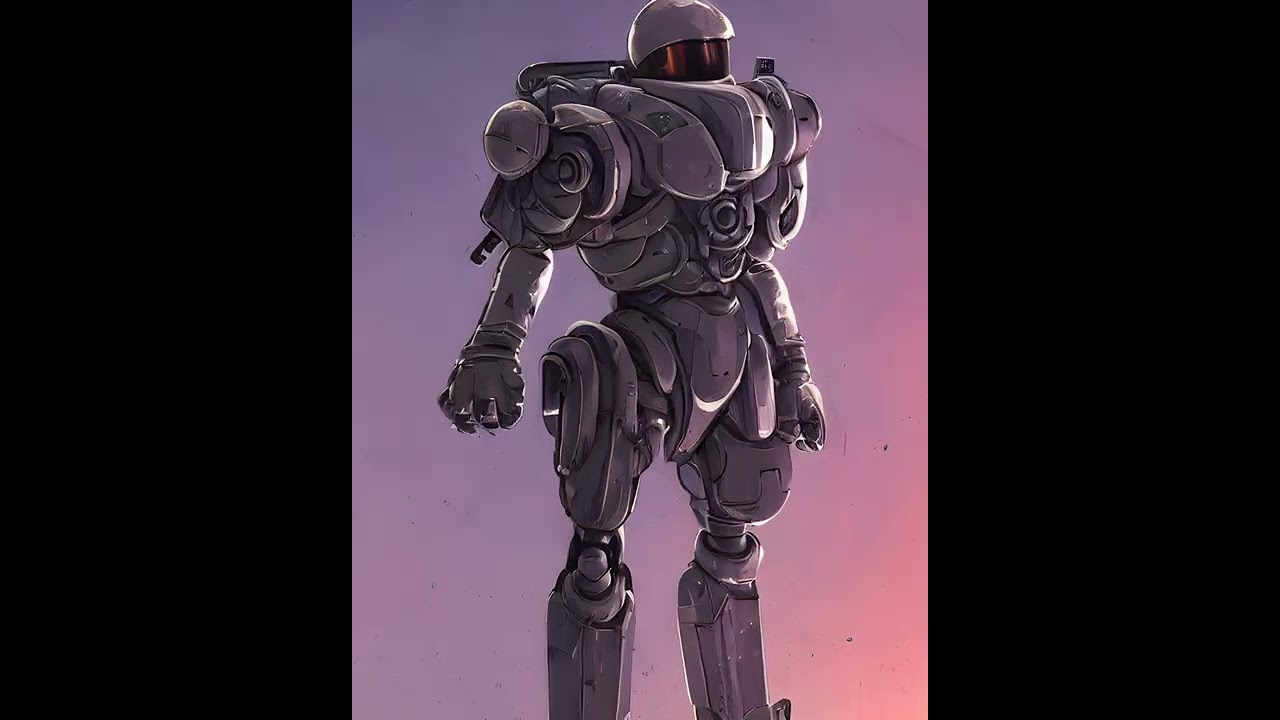 Sci-fi Mech Suit - AI Generated Video | Stable Diffusion