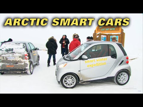 Driving Smart Cars in the Arctic | Motoring TV