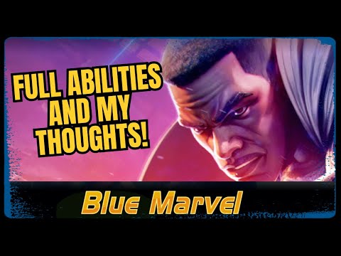 4th In Prestige! Blue Marvel Full Abilities Revealed! Will He Be Spectacular?!