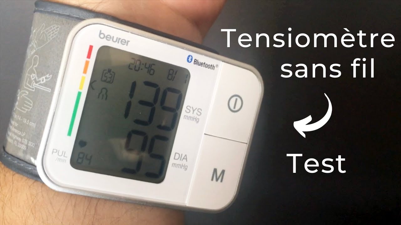 Évaluation du tensiomètre sans fil pour le poignet de Beurer