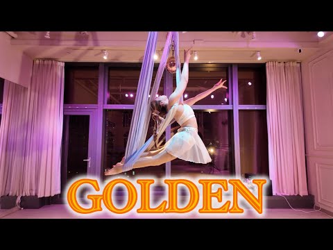 Aerial Hammock Dance | Double Hammock ≪Huntrix - Golden≫ Kpop Demon Hunters