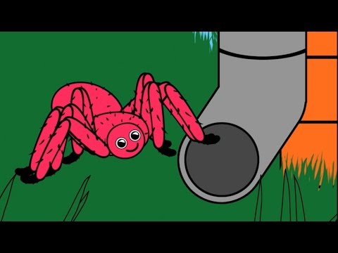 Itsy Bitsy Spider - Nursery Rhymes for Kids | Tanimated Toys Animation Video